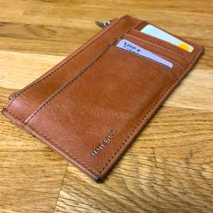 Tan Matt & Nat Long Card Wallet!